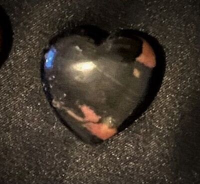 Rhodonite Heart Stone