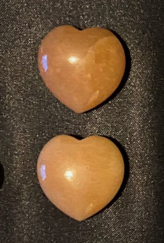 Yellow Aventurine  Heart Stone