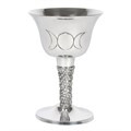 Pentagram Altar Bell in Silver in Box