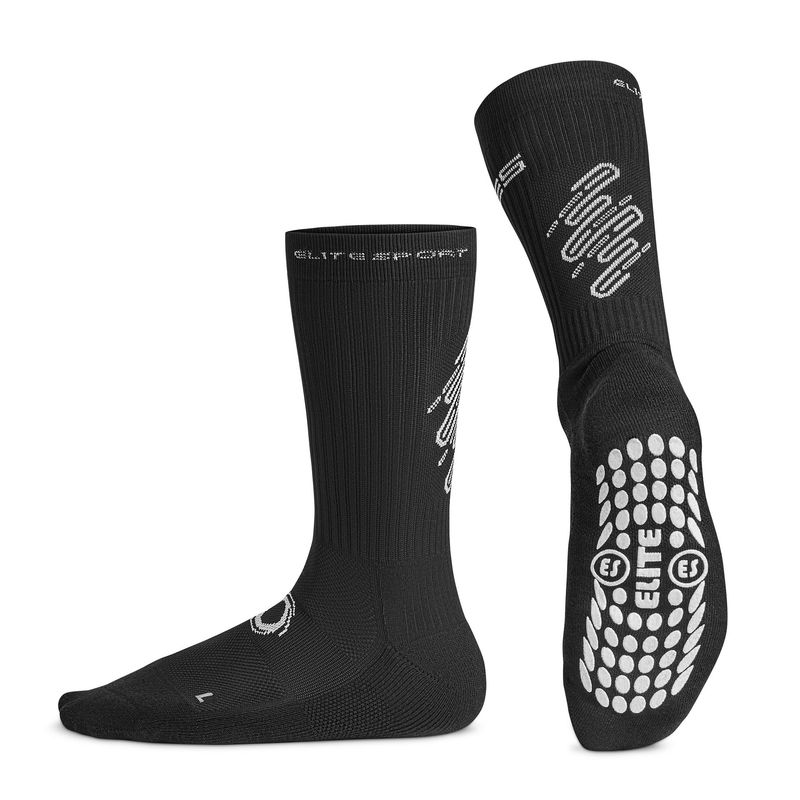 Elite Anti-slip Kous Zwart