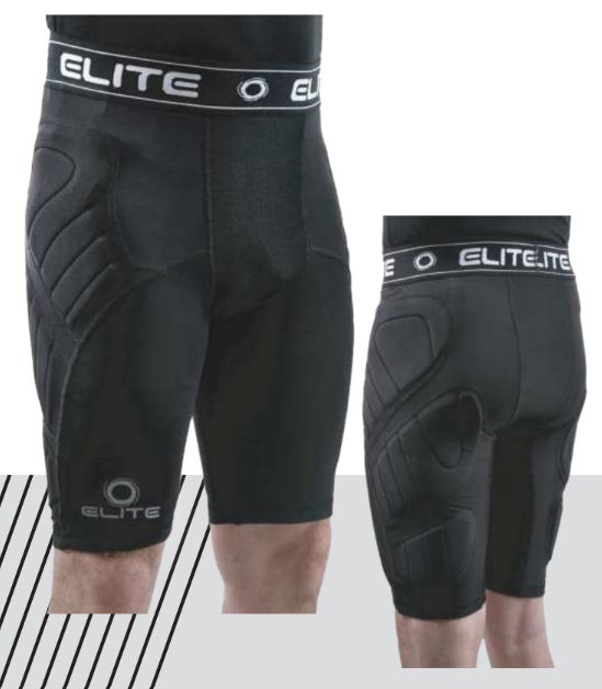 Compressie short met beschermingszones 3mm Compressie short met beschermingszones 3mm