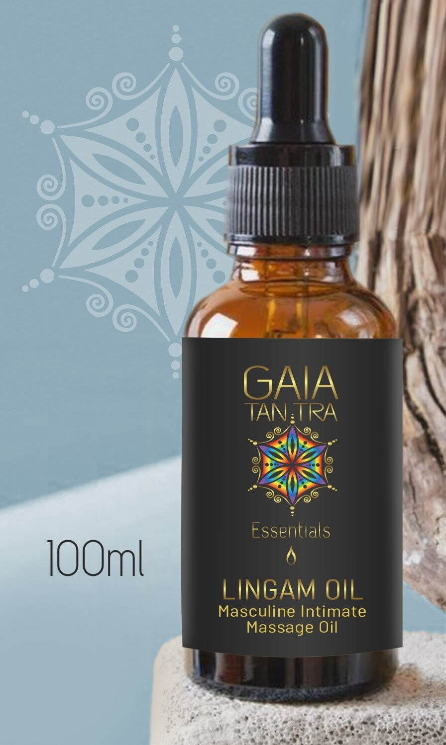 Lingam Oil Masculine Intimate Massage Oil 100ml / 30ml