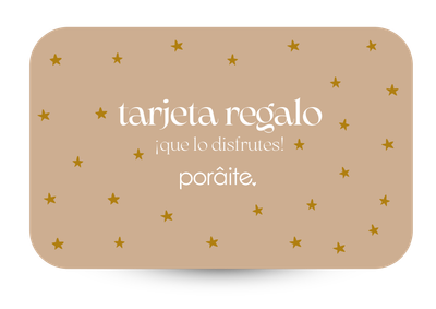 Tarjeta regalo PORÂITE