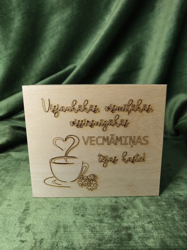 Maza tējas kaste &quot;Vecmāmiņas&quot;