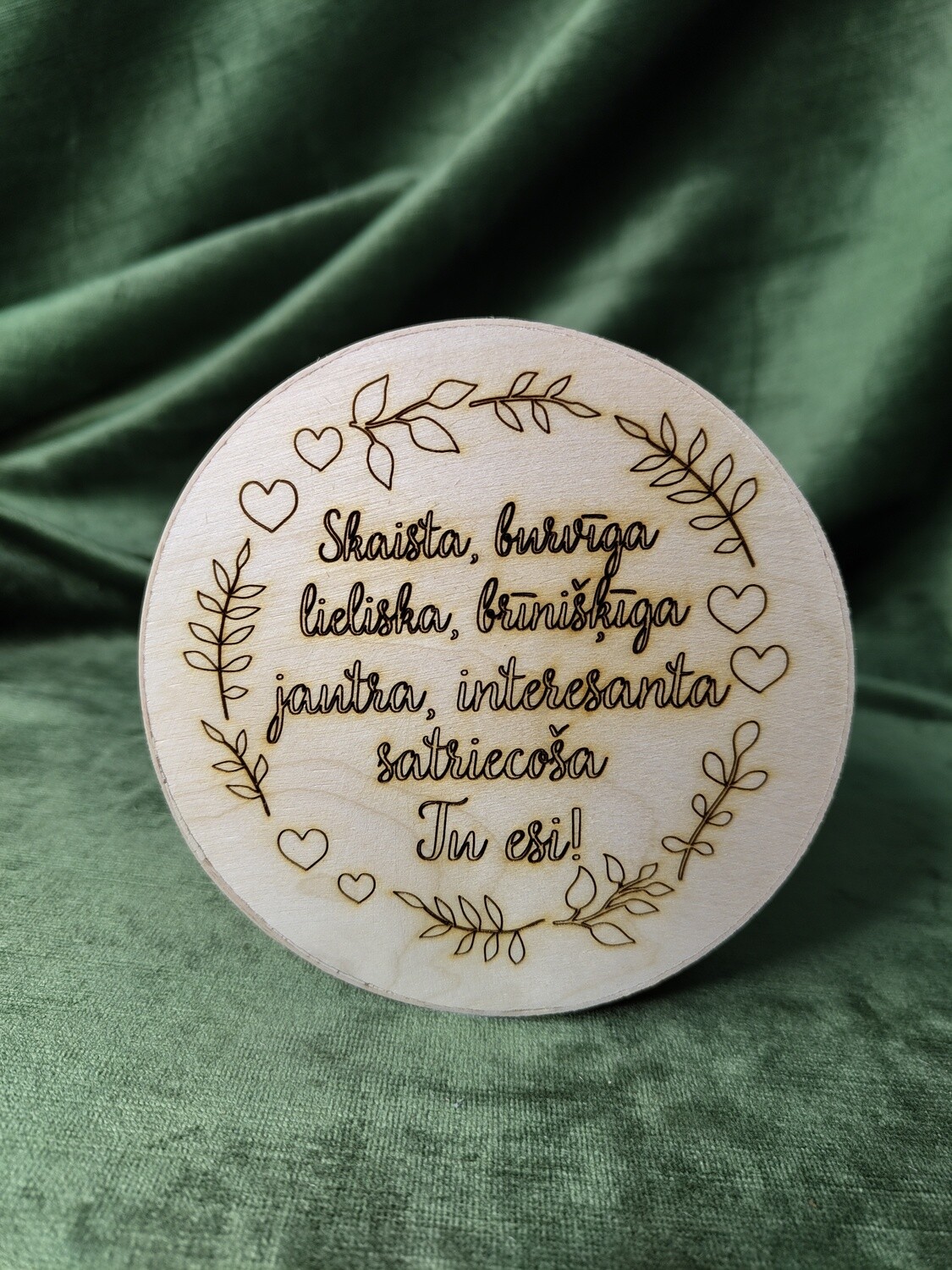 Maza apaļa kaste &quot;Tu esi!&quot;