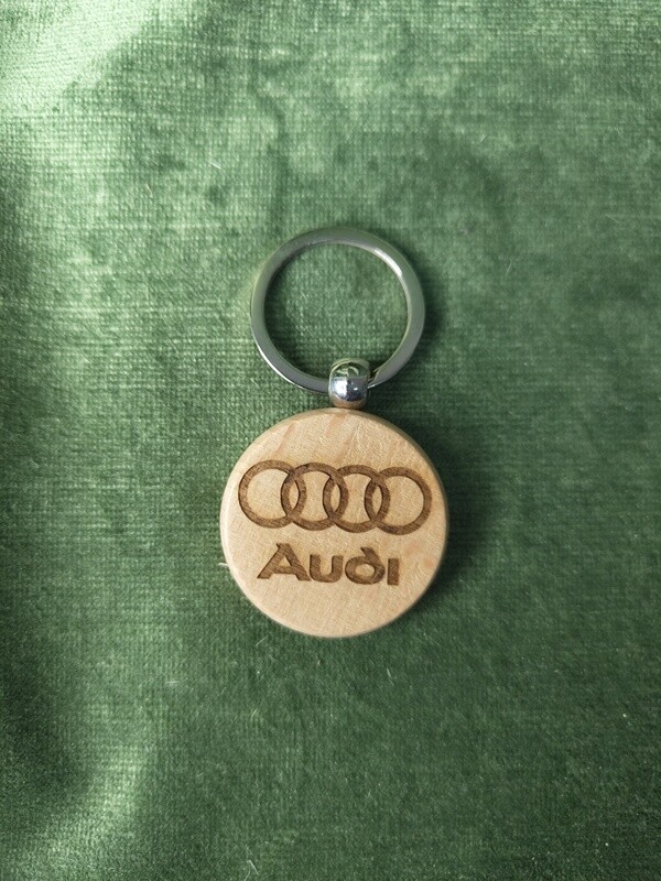 Apaļš atslēgu piekariņš &quot;Audi&quot;