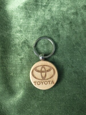 Apaļš atslēgu piekariņš "Toyota"