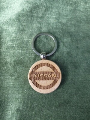 Apaļš atslēgu piekariņš "Nissan"