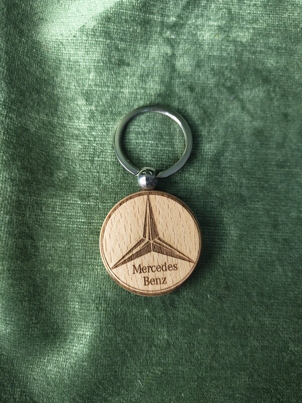 Apaļš atslēgu piekariņš &quot;Mercedes-benz&quot;
