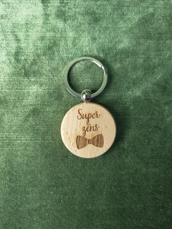 Apaļš atslēgu piekariņš &quot;Super zēns&quot;