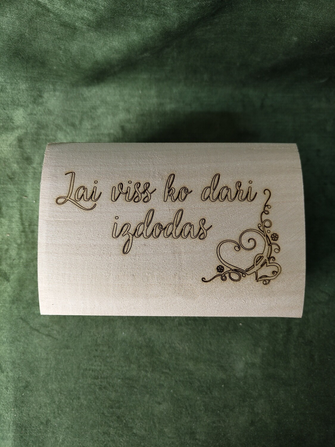 Liela lāde &quot;Lai viss ko dari izdodas&quot;