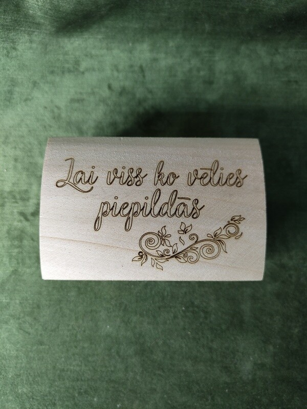 Vidēja lāde &quot;Lai viss ko vēlies piepildās&quot;