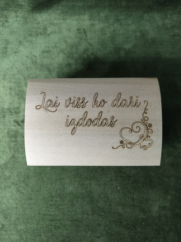 Vidēja lāde &quot;Lai viss ko dari izdodas&quot;