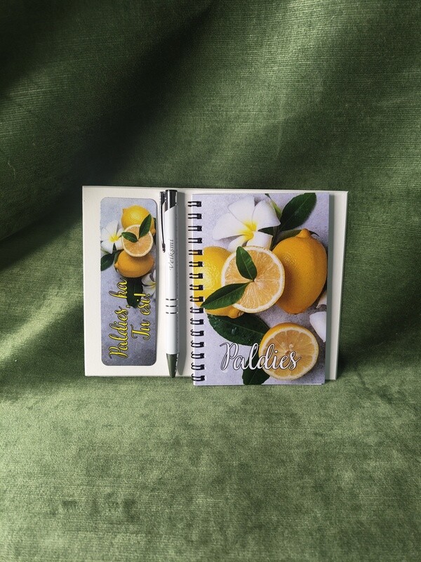 Dāvanu komplekts &quot;Paldies - citrons&quot;