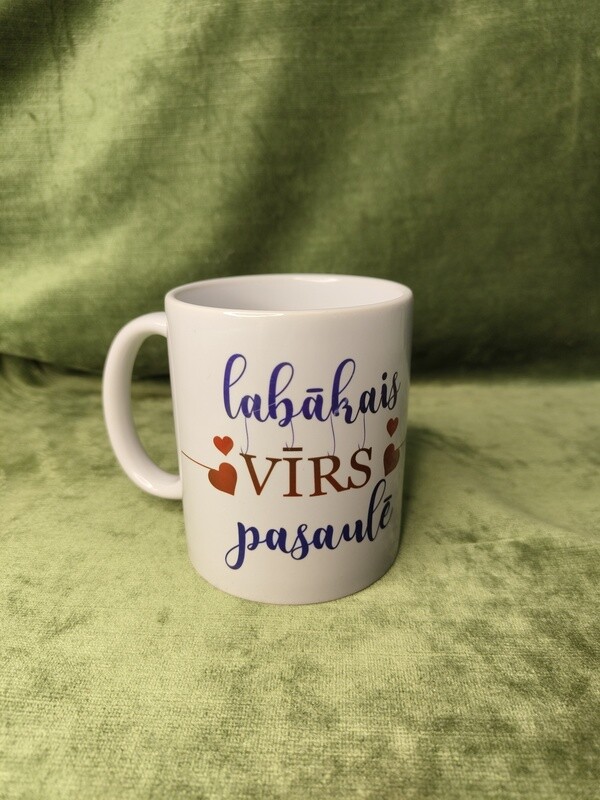 Krūze &quot;Labākais vīrs pasaulē&quot;