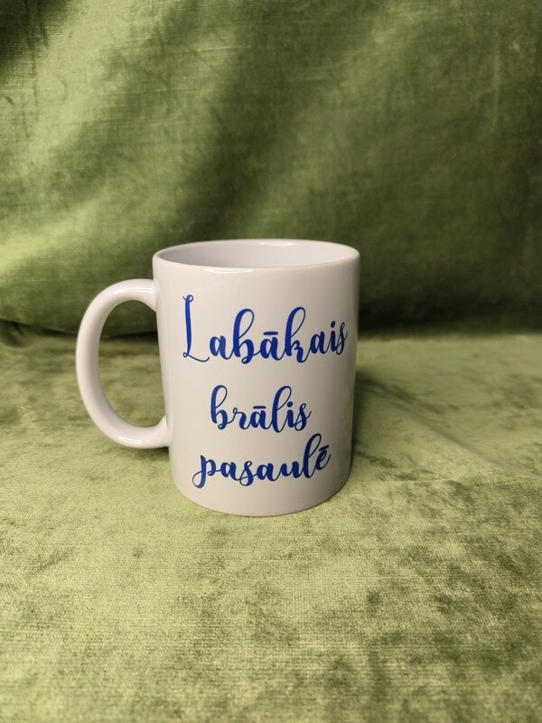Krūze &quot;Labākais brālis pasaulē&quot;