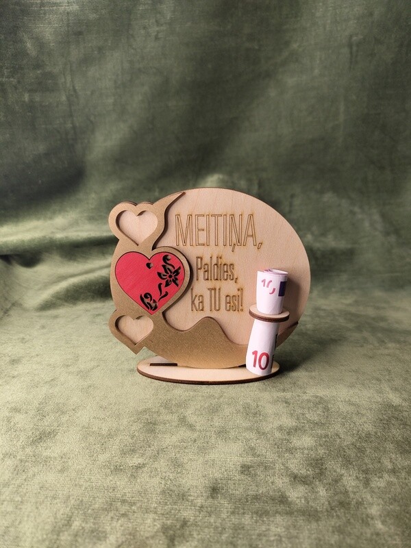 Naudas turētājs &quot;Meitiņa&quot;