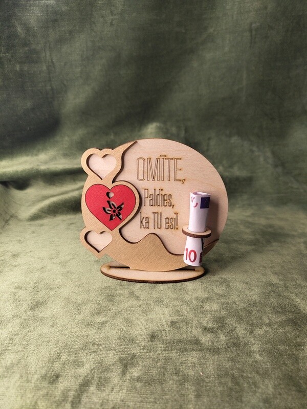 Naudas turētājs &quot;Omīte&quot;