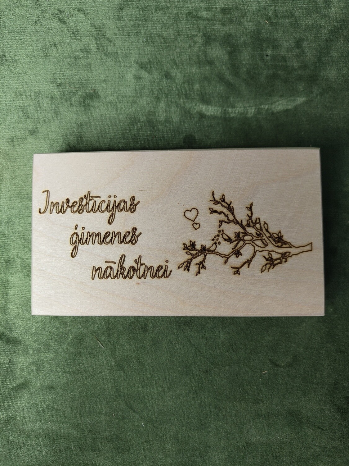 Naudas kaste &quot;Invsestīcijas ģimenes nākotnei&quot;