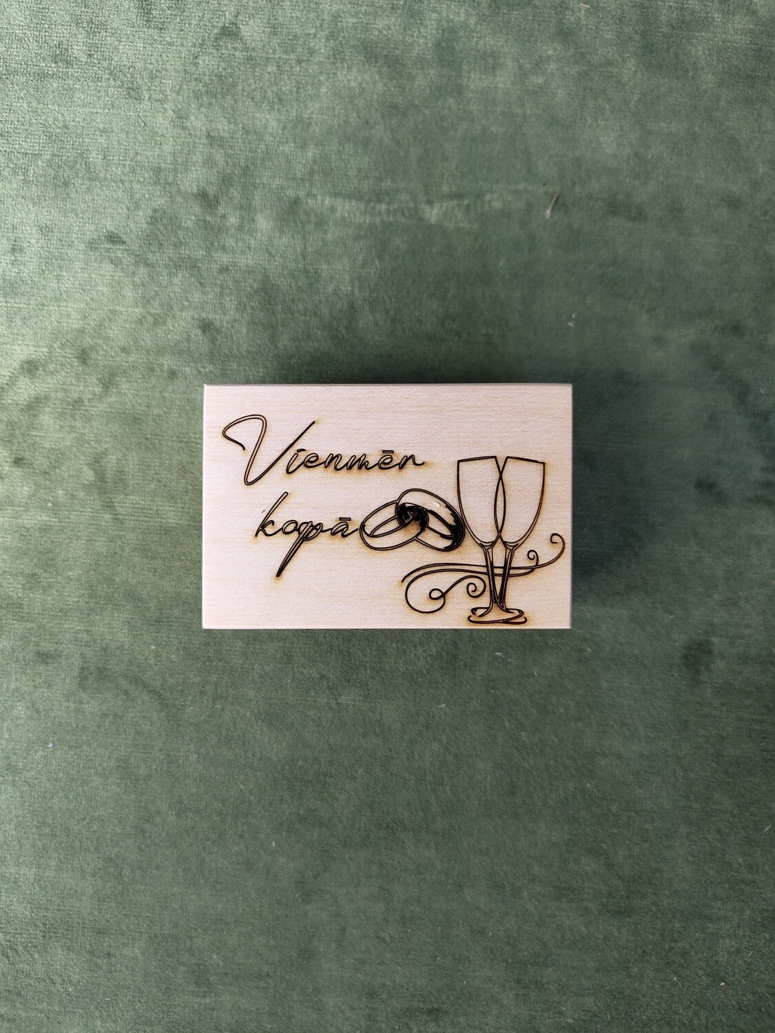 Maza taisnstūra kaste &quot;Vienmēr kopā&quot;
