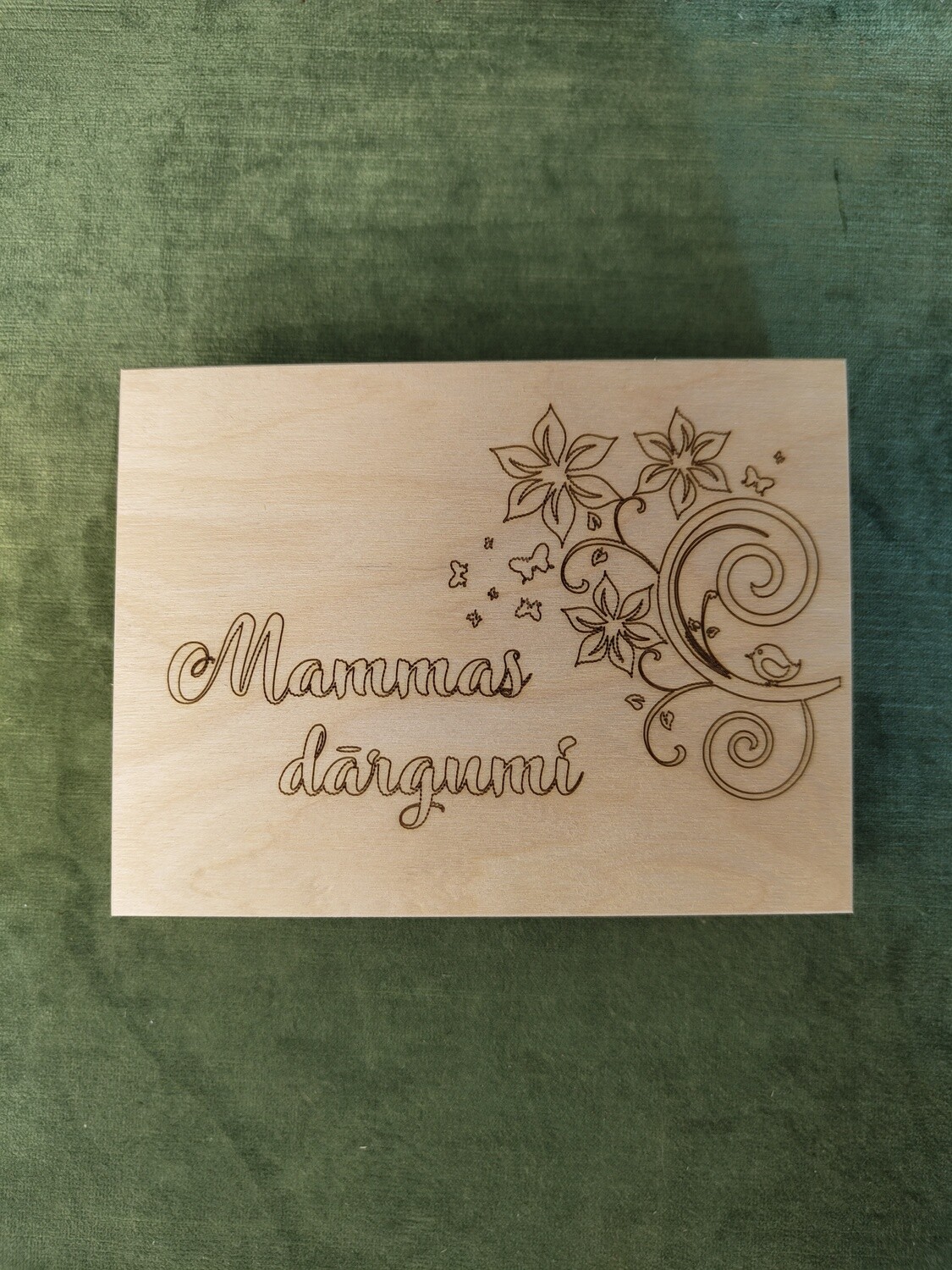 Liela taisnstūra kaste &quot;Mammas dārgumi&quot;