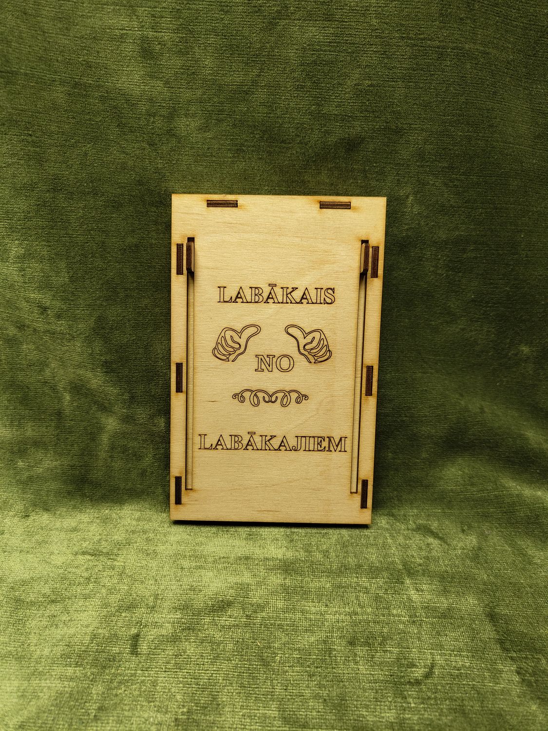 Naudas kaste - izvelkama konverte &quot;Labākais no labākajiem&quot;