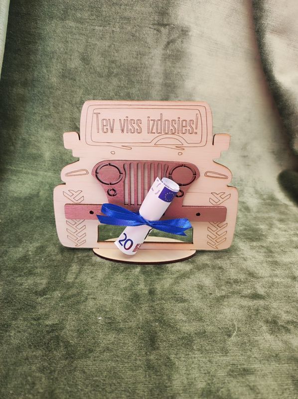 Naudas turētājs &#39;&#39;Tev viss izdosies&#39;&#39;
