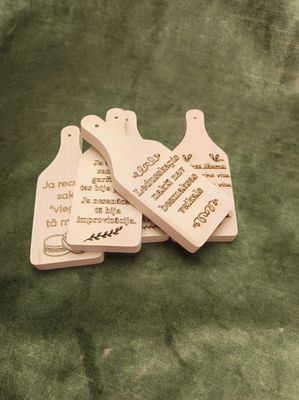 Virtuves dēlis mini 6,5 cm x 15,5 cm