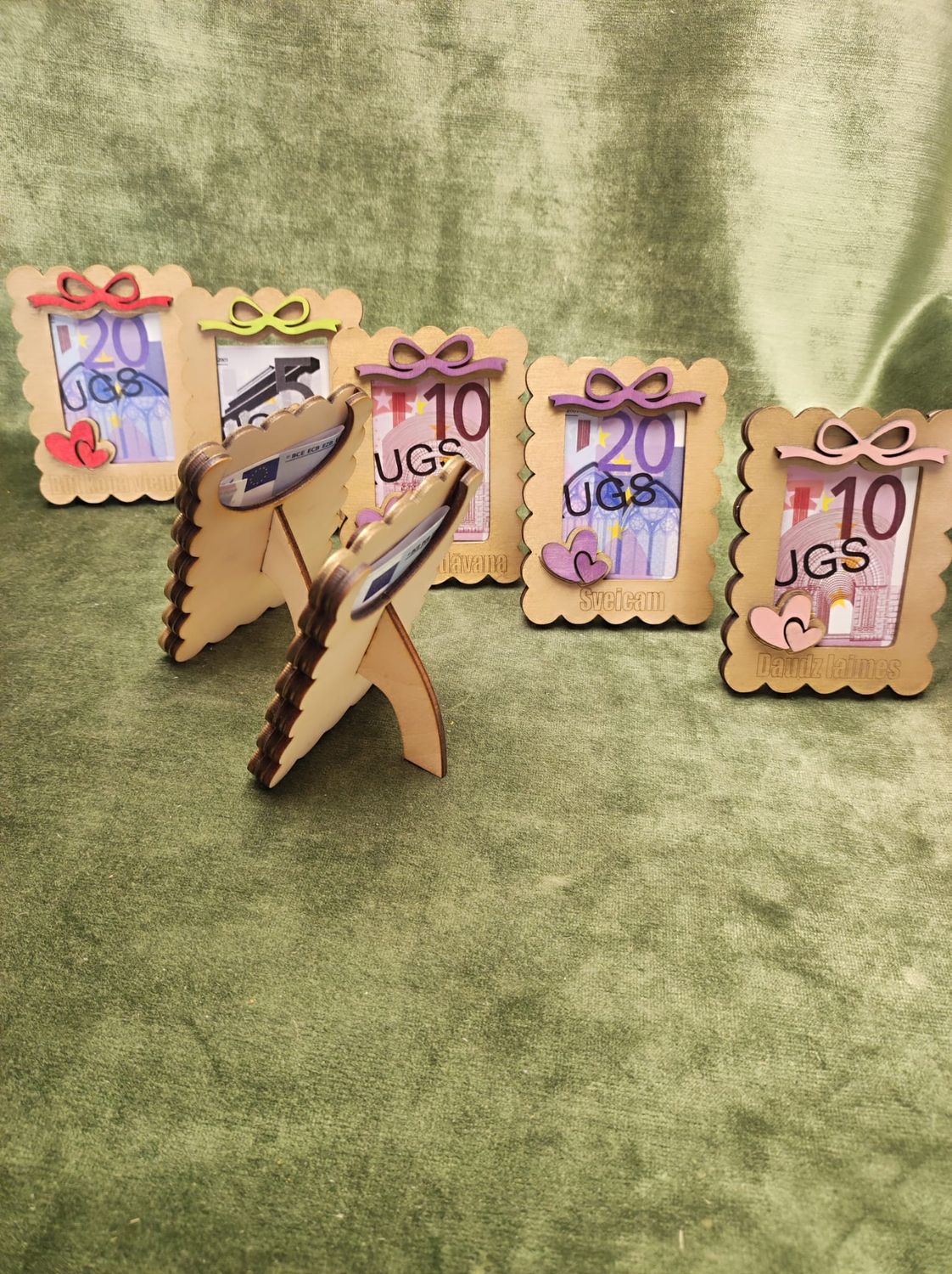 Koka turētājs 8x10 cm