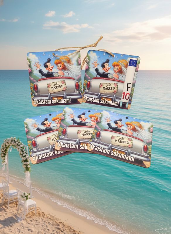 Kartona naudas turētājs ar auklu ''Skaistam sākumam''