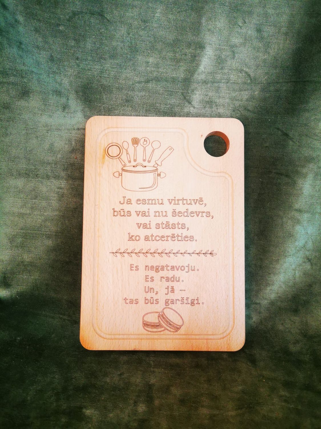 Virtuves dēlis ''Virtuves pāvelnieks''