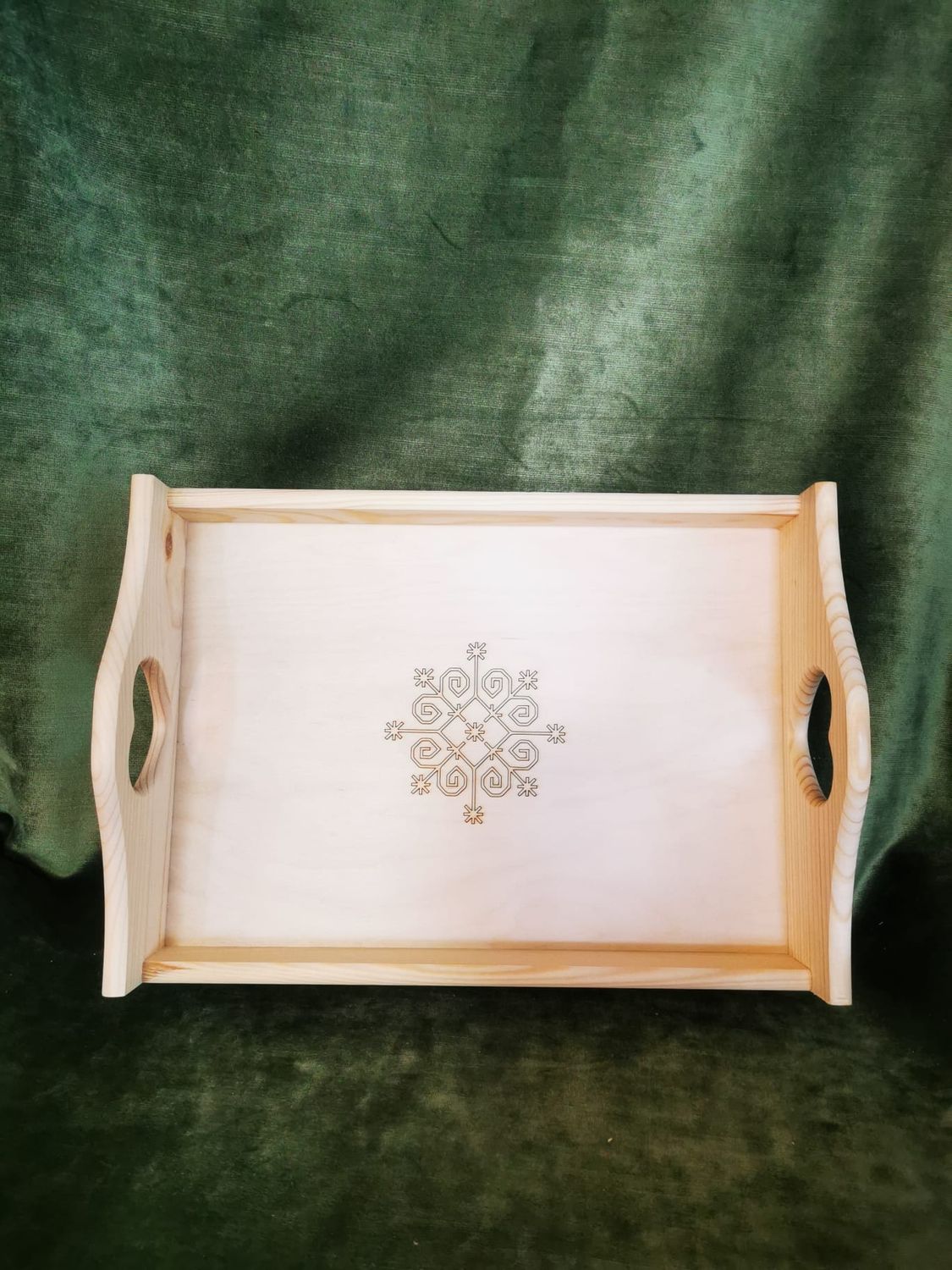 Koka paplāte ''Ornaments'' 2