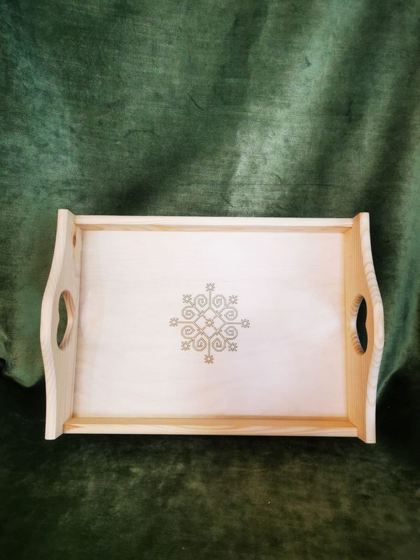 Koka paplāte ''Ornaments'' 2