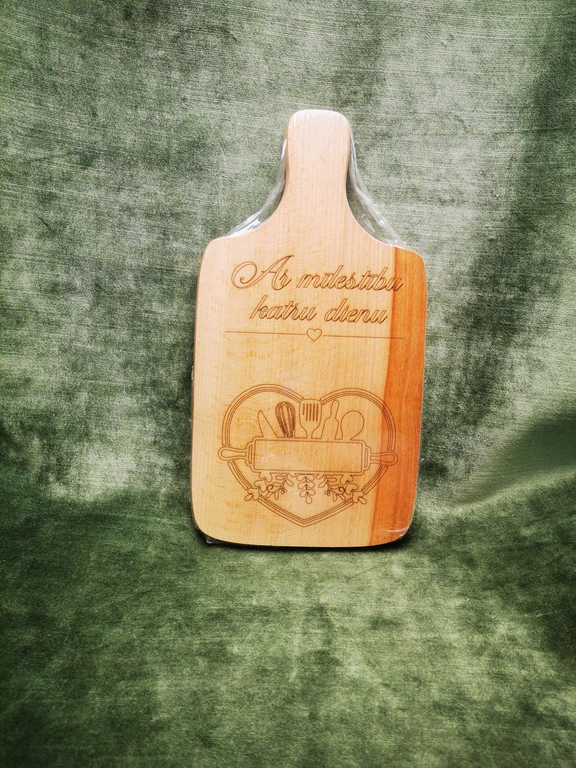 Virtuves dēlis 30,5x16 ''Ar mīlestību katru dienu''