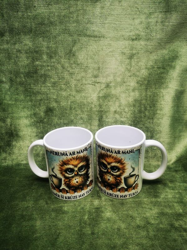 Krūze ''Nerunā ar mani, kamēr šī krūze nav tukša''