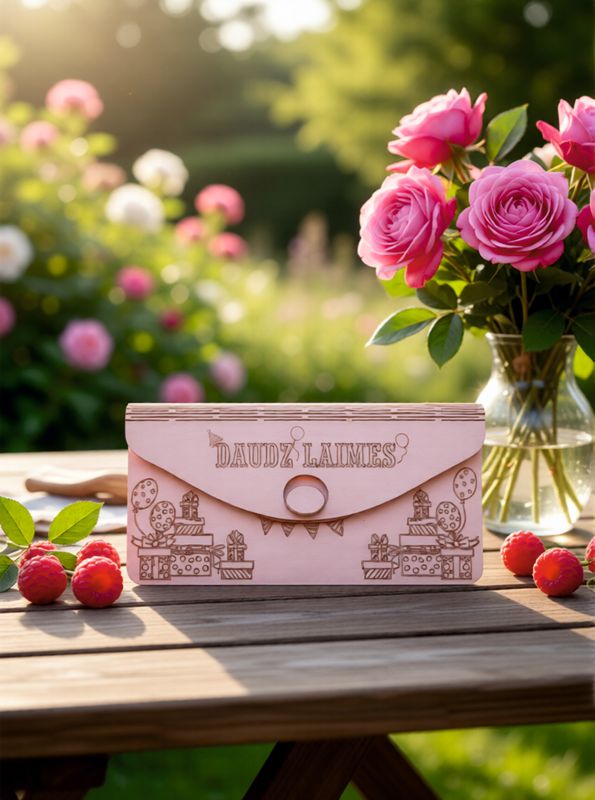 Naudas kaste KONVERTE -DAUDZ LAIMES