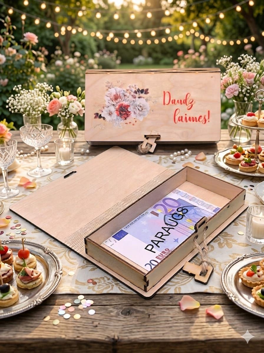 Koka kastīte - Daudz laimes 2