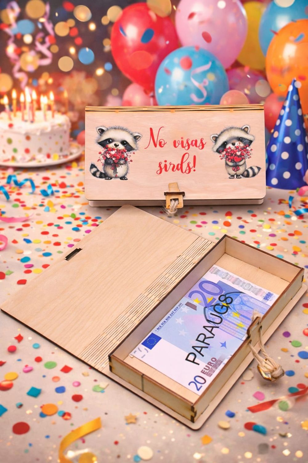 Koka kastīte - No visas sirds