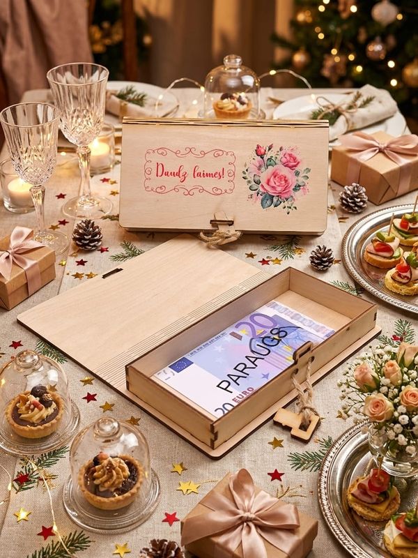 Koka kastīte -Daudz laimes 5