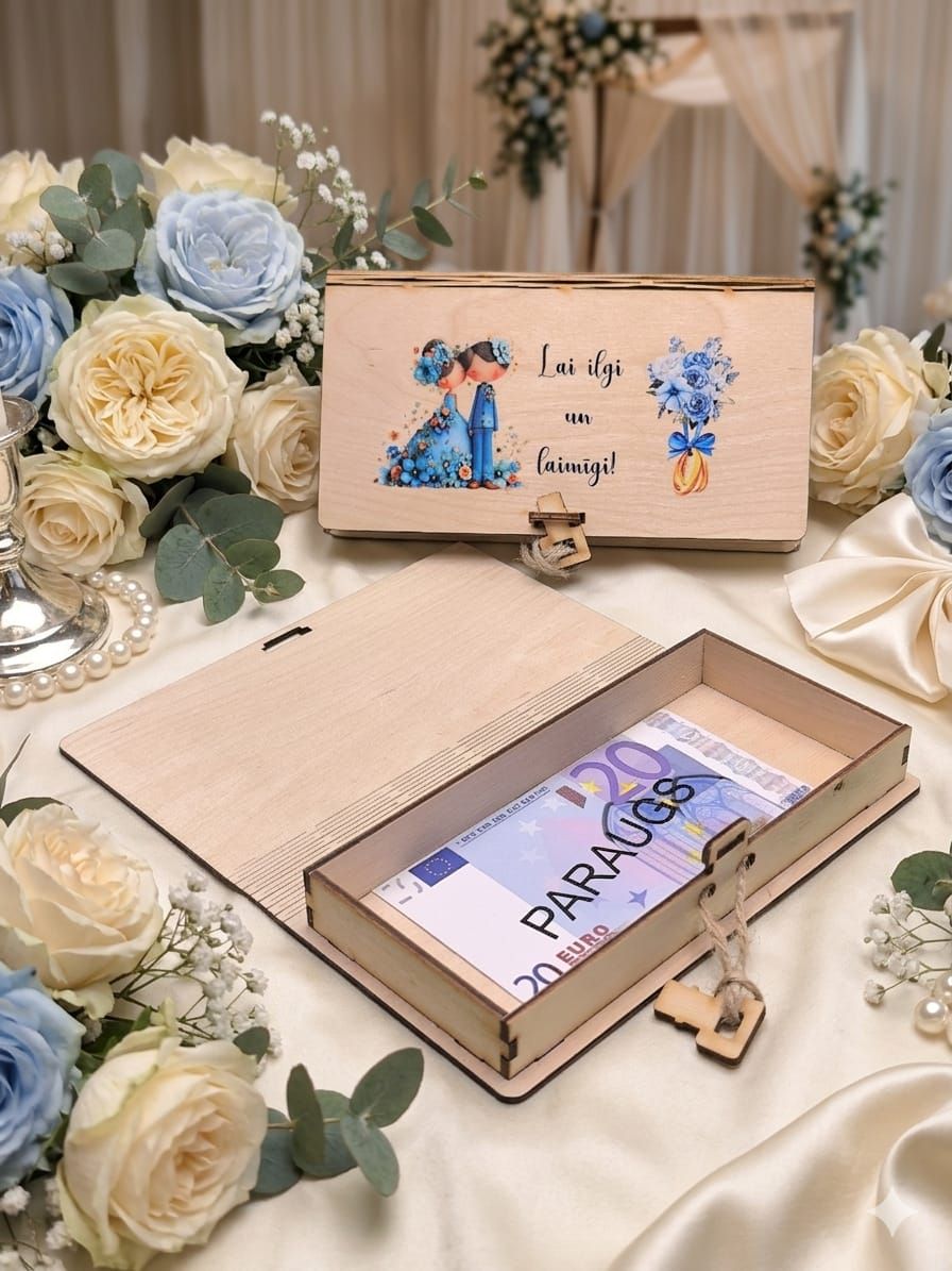 Naudas kastīte - Kāzas 1