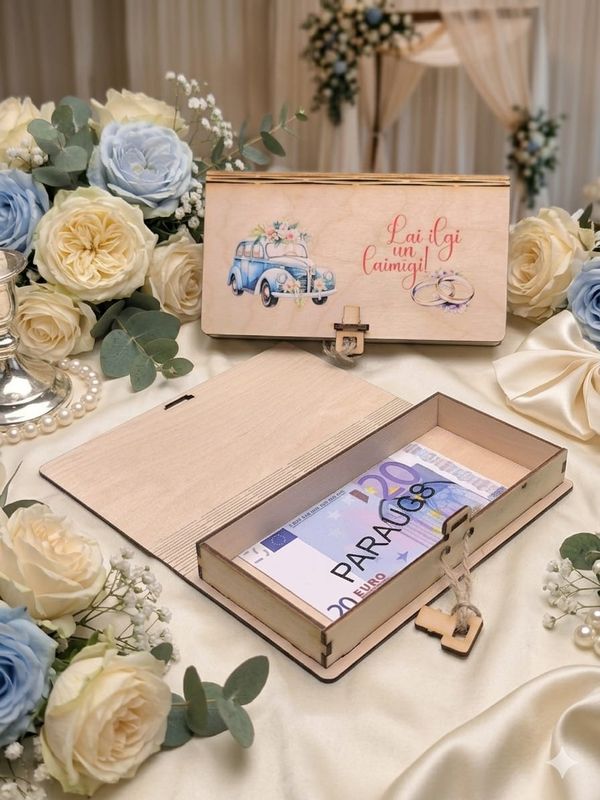 Naudas kastīte - Kāzas 2