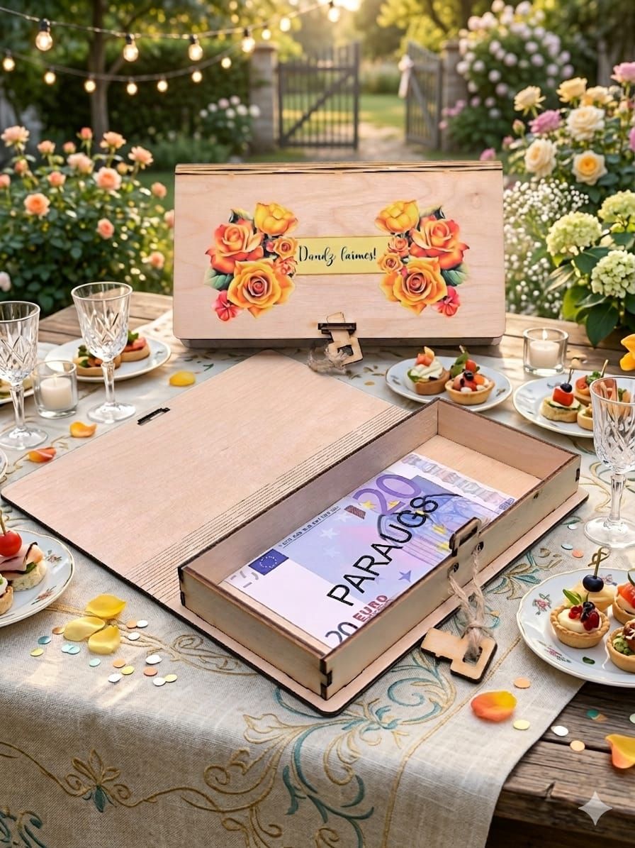 Koka kastīte - Daudz laimes 3