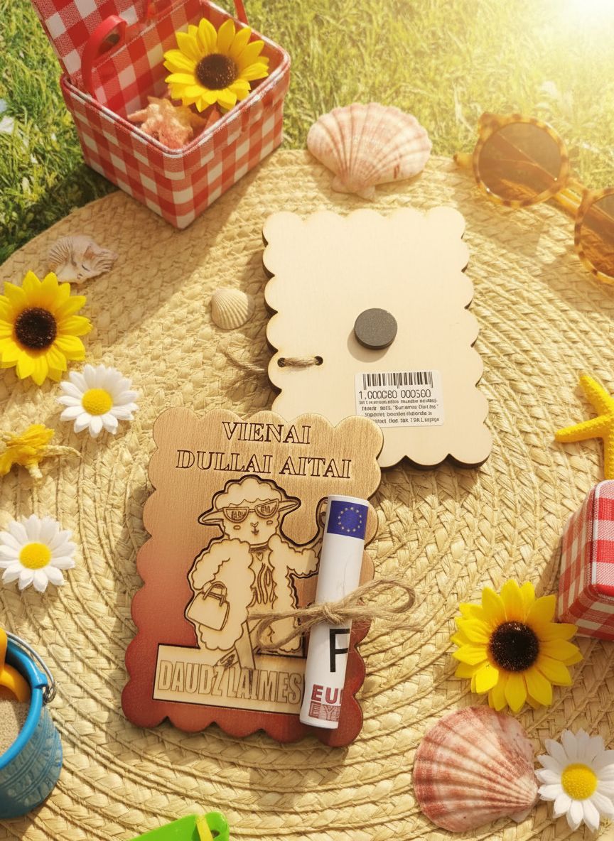 Koka magnēts - Vienai dullai aitai