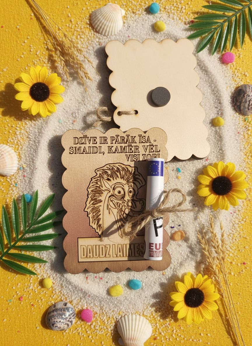 Koka magnēts -Dzīve ir pārāk īsa...