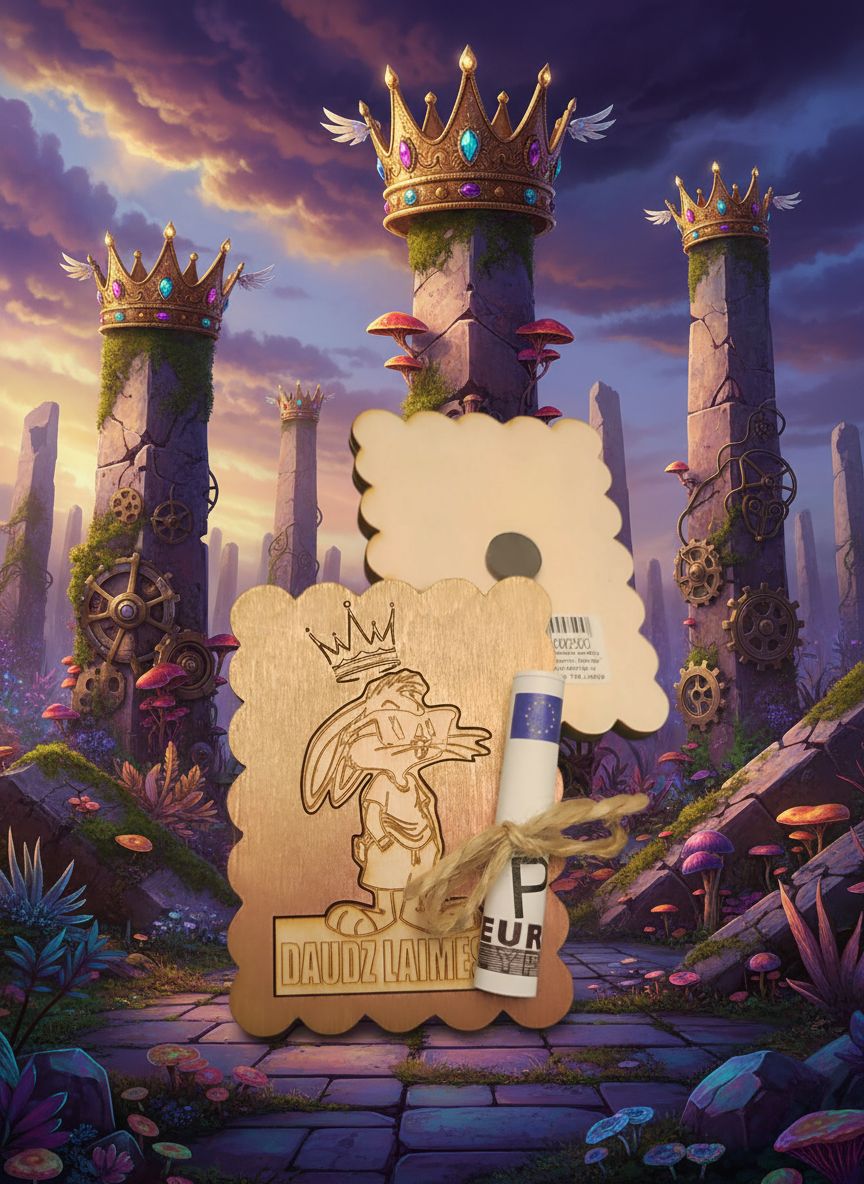 Koka magnēts -Daudz laimes