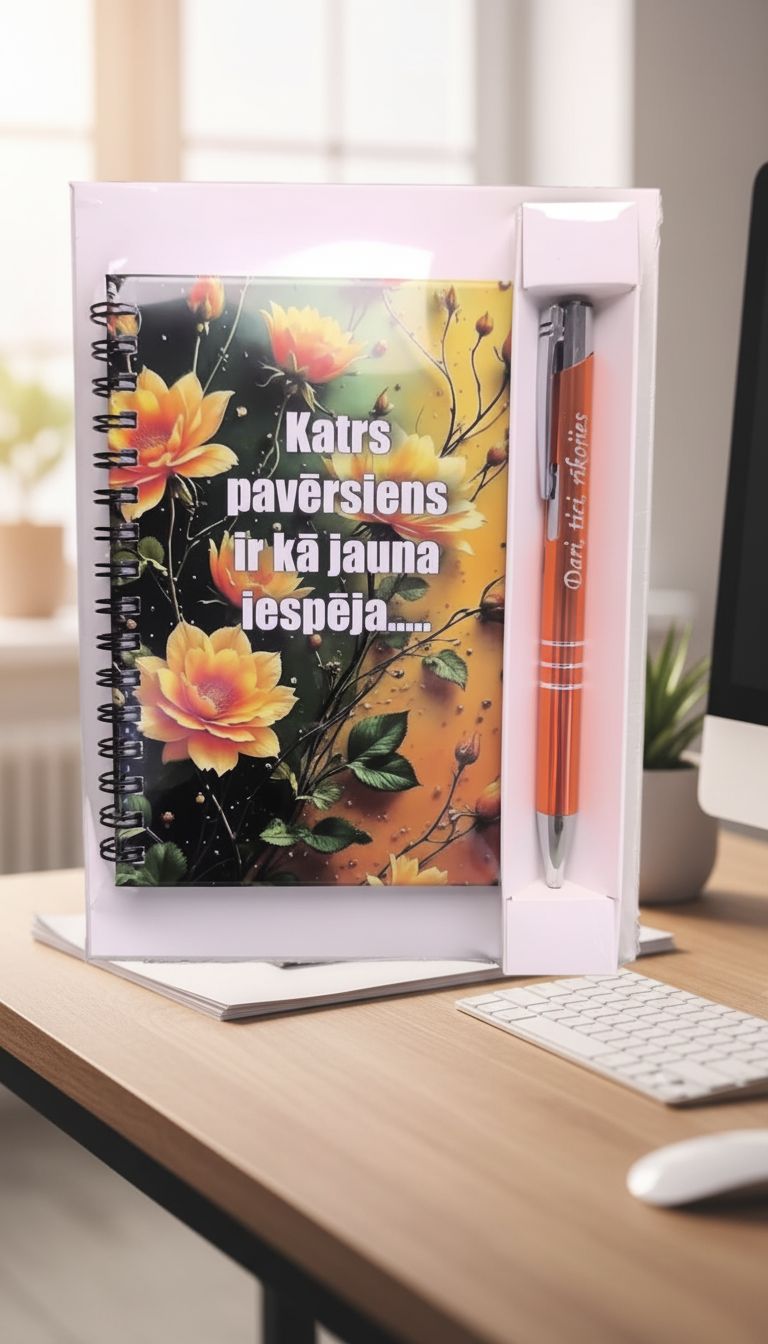 Dāvanu komplekts "Katrs pavērsiens ir kā jauna iespēja"