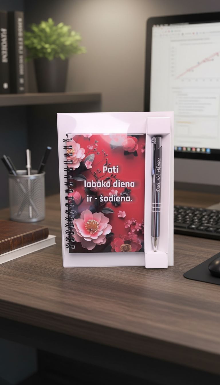 Dāvanu komplekts "Pati labākā diena ir - šodiena"