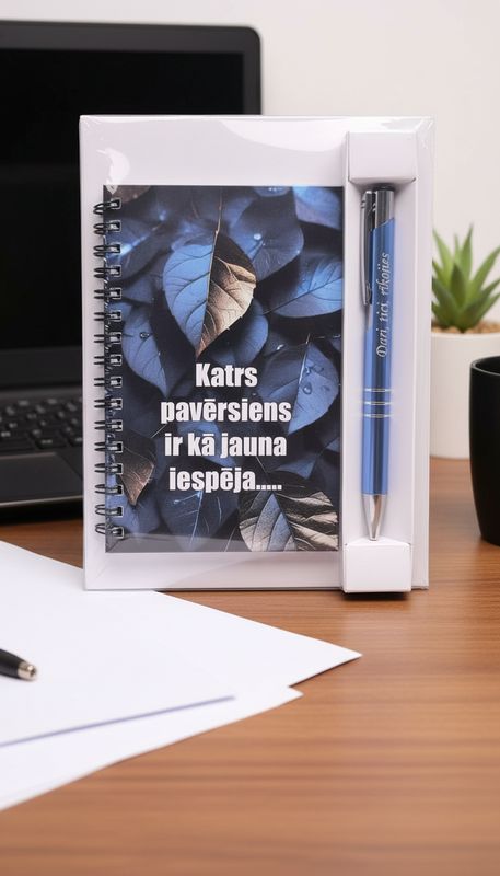 Dāvanu komplekts "Katrs pavērsiens ir kā jauna iespēja"
