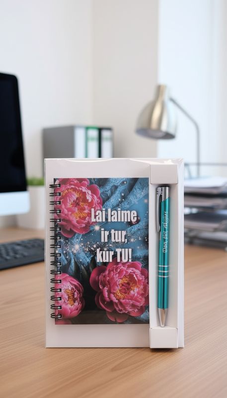 Dāvanu komplekts "Lai laime ir tur, kur TU!"