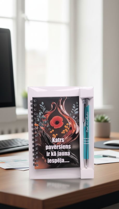 Dāvanu komplekts "Katrs pavērsiens ir kā jauna iespēja"
